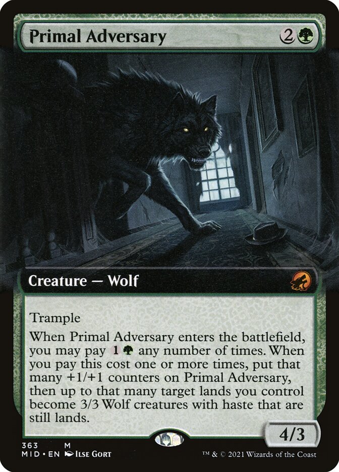 Primal Adversary (363) - Innistrad: Midnight Hunt (MID)