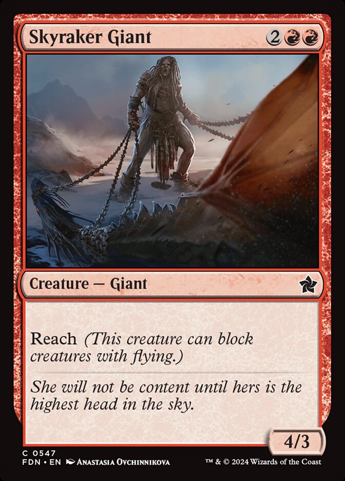 Skyraker Giant (547) - Foundations (FDN)