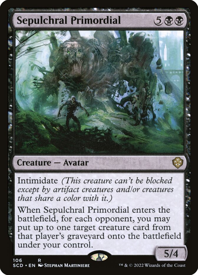 Sepulchral Primordial (106) - Starter Commander Decks (SCD)