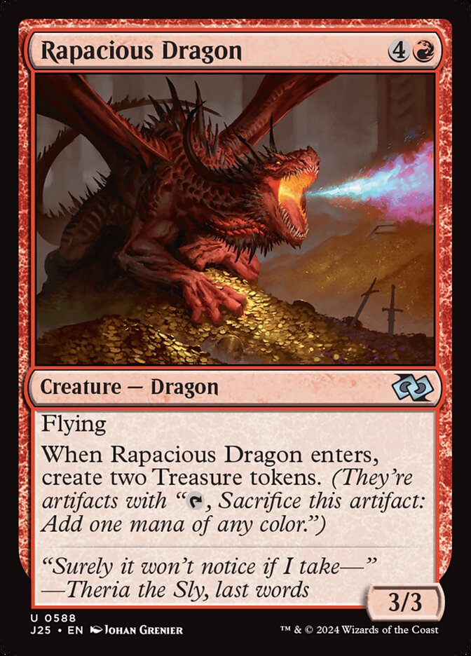 Rapacious Dragon (588) - Foundations Jumpstart (J25)
