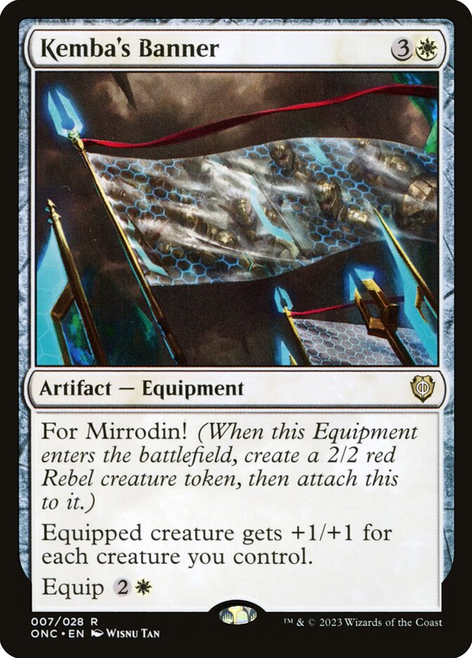 Kemba's Banner (7) - Phyrexia: All Will Be One Commander (ONC)