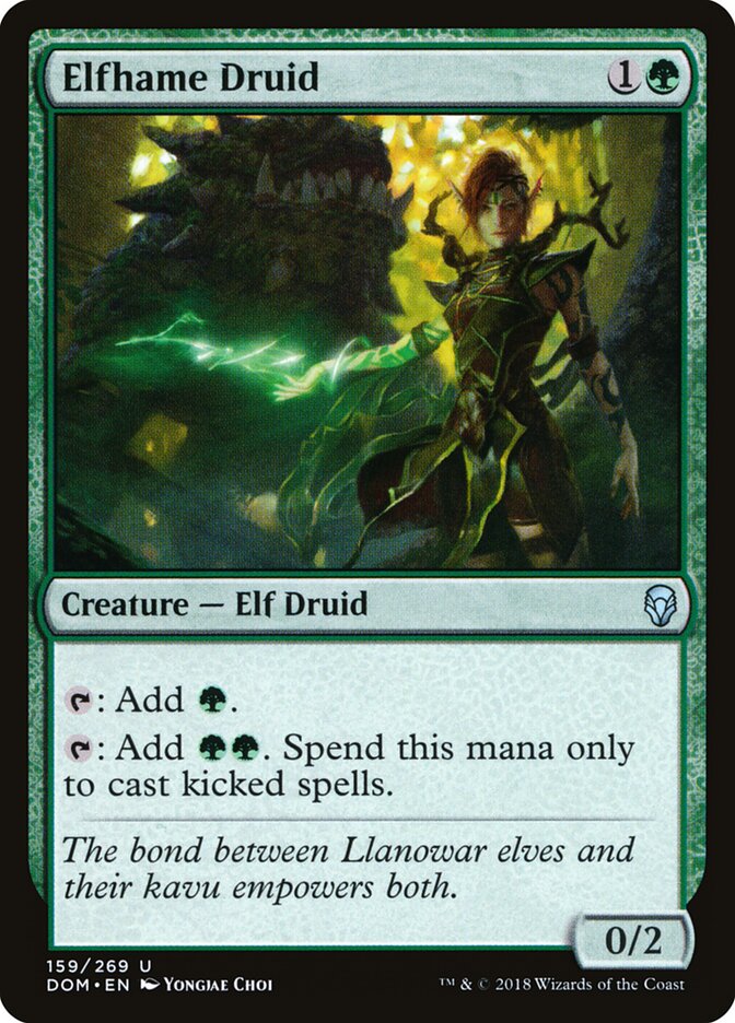 Elfhame Druid (159) - Dominaria (DOM)