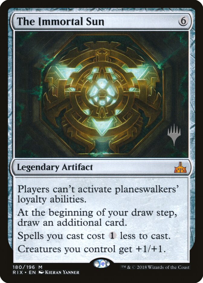 The Immortal Sun (180p) - Rivals of Ixalan Promos (PRIX)