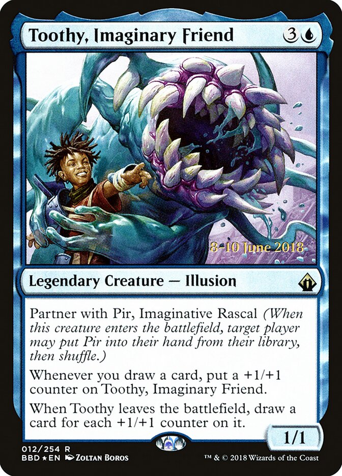 Toothy, Imaginary Friend (12s) - Battlebond Promos (PBBD)
