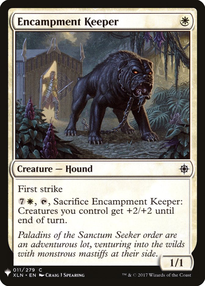 Encampment Keeper - The List (PLST)