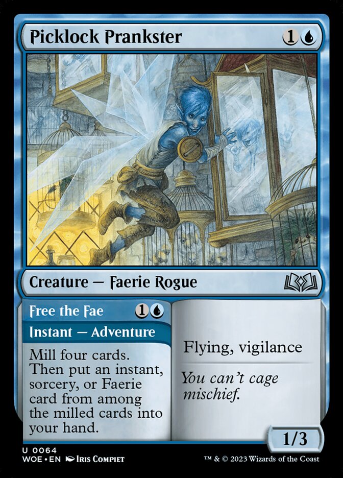 Picklock Prankster // Free the Fae (64) - Wilds of Eldraine (WOE)