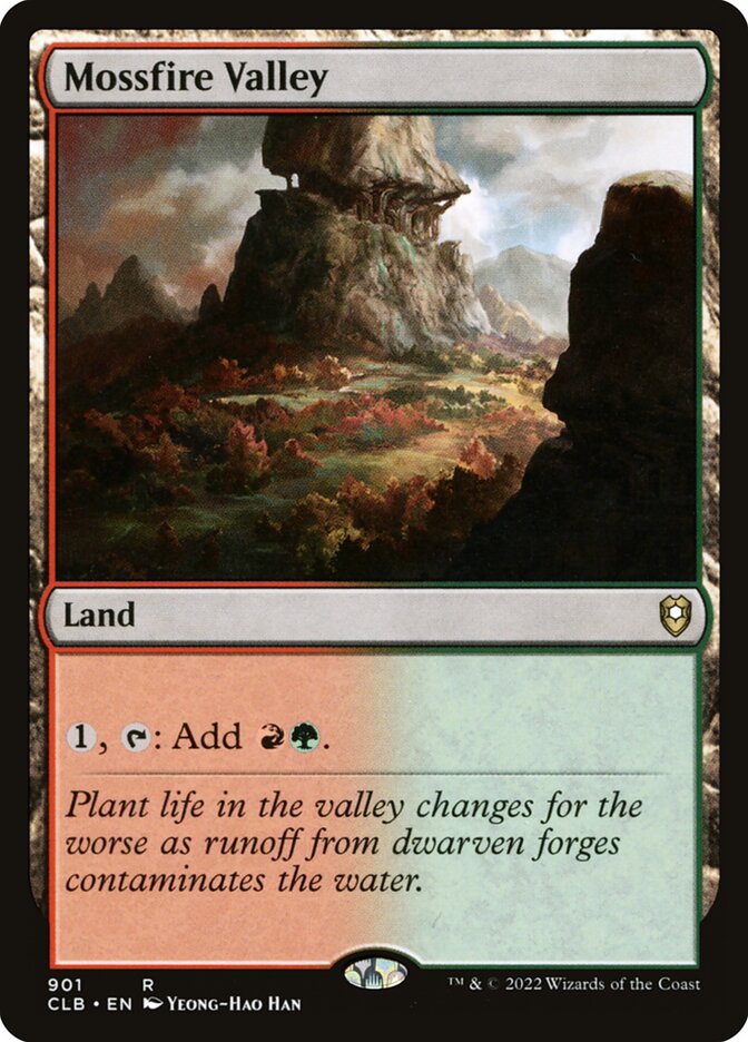 Mossfire Valley (901) - Commander Legends: Battle for Baldur's Gate (CLB)
