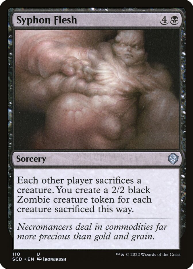 Syphon Flesh (110) - Starter Commander Decks (SCD)