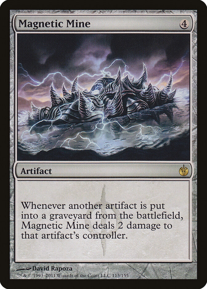 Magnetic Mine (113) - Mirrodin Besieged (MBS)
