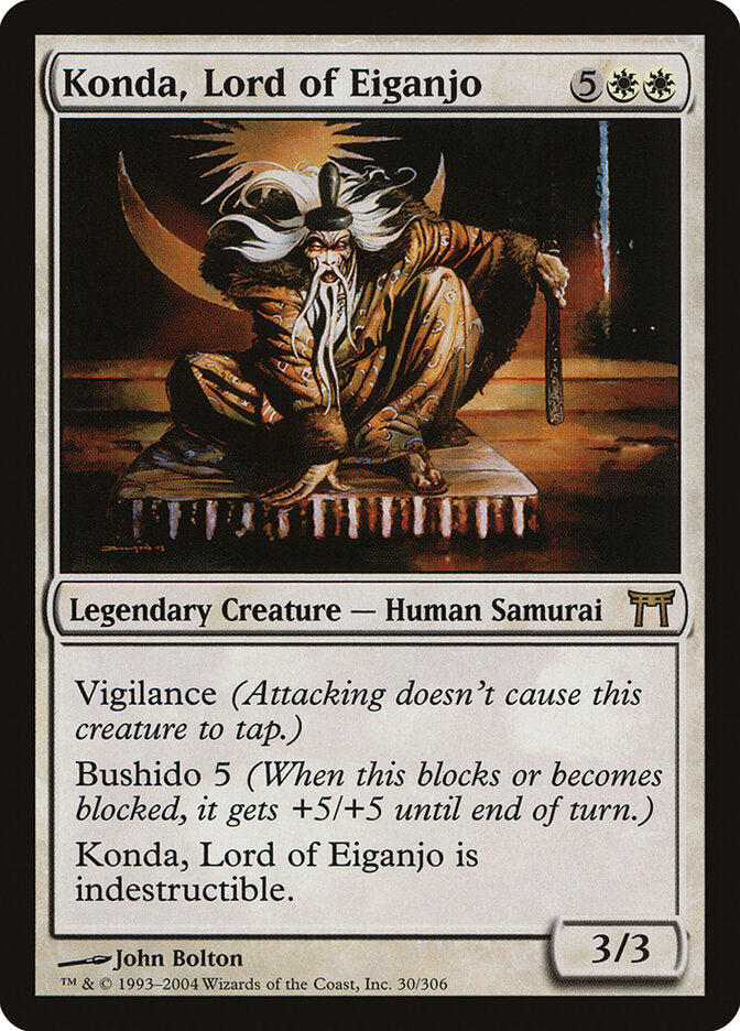 Konda, Lord of Eiganjo (30) - Champions of Kamigawa (CHK)