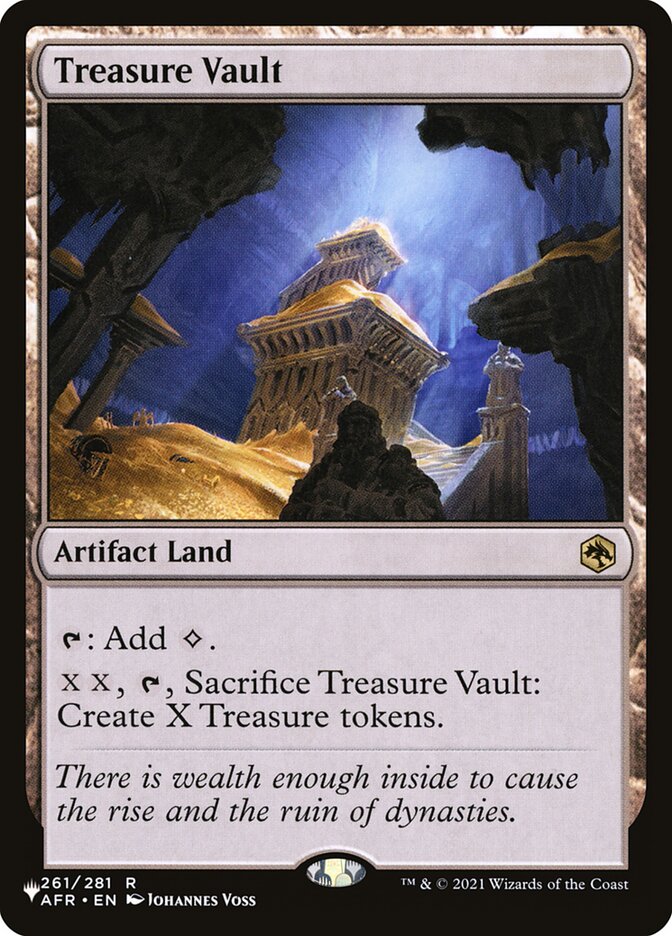 Treasure Vault (AFR-261) - The List (PLST)