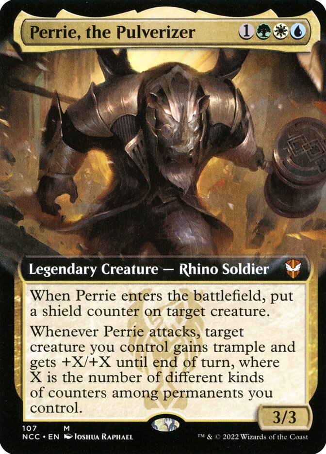 Perrie, the Pulverizer (107) - New Capenna Commander (NCC)