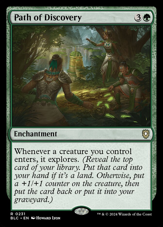 Path of Discovery (231) - Bloomburrow Commander (BLC)