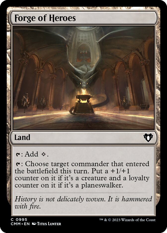Forge of Heroes (995) - Commander Masters (CMM)