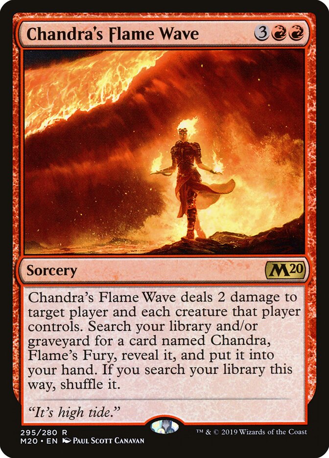 Chandra's Flame Wave (295) - Core Set 2020 (M20)