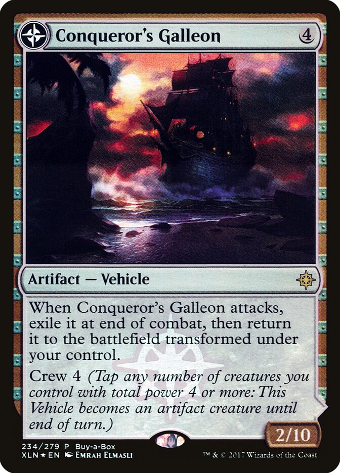 Conqueror's Galleon // Conqueror's Foothold (234) - XLN Treasure Chest (PXTC)