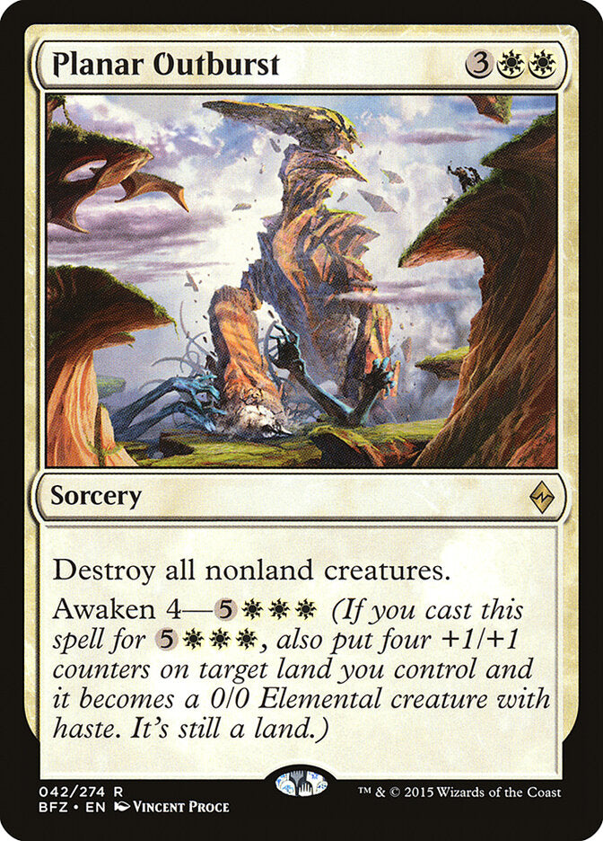 Planar Outburst (42) - Battle for Zendikar (BFZ)