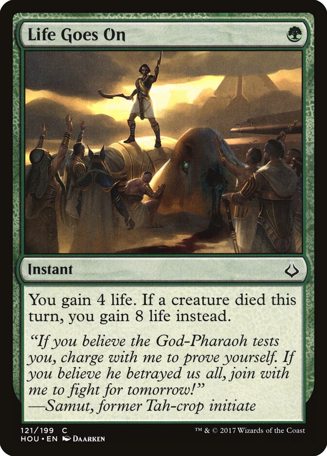 Life Goes On (121) - Hour of Devastation (HOU)