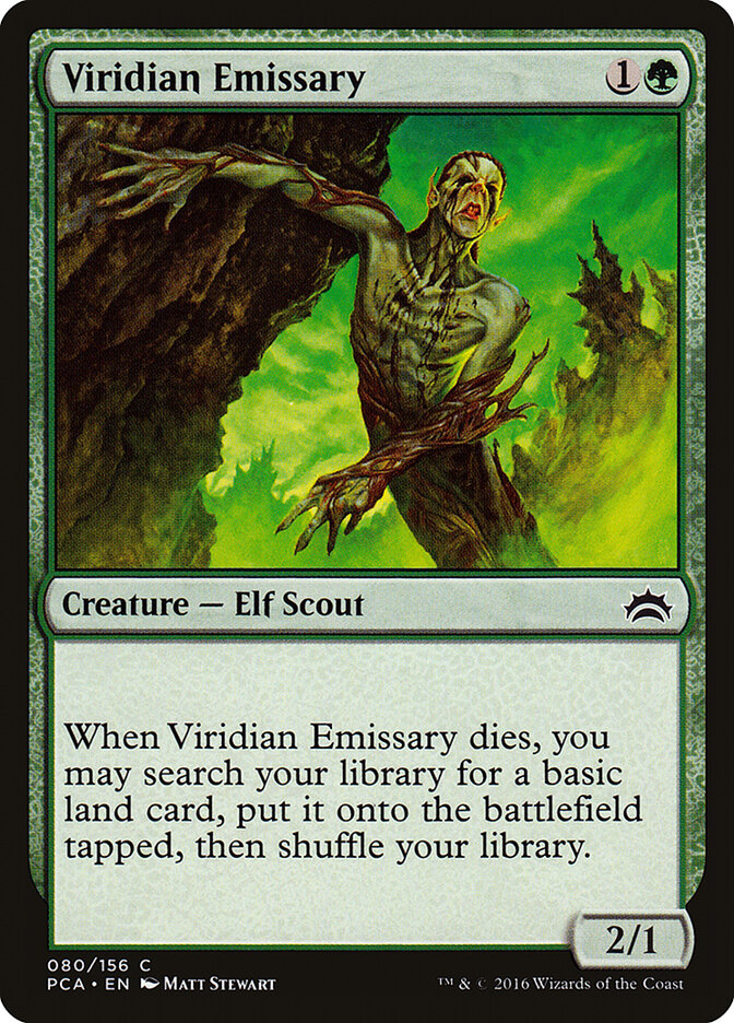 Viridian Emissary (80) - Planechase Anthology (PCA)
