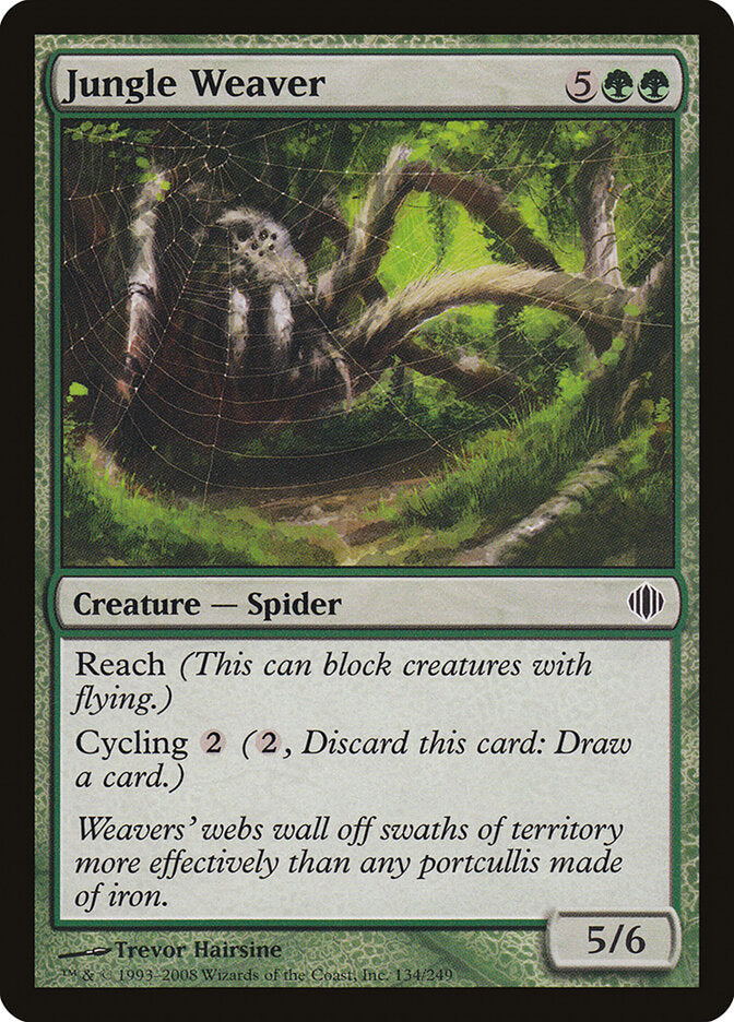 Jungle Weaver (134) - Shards of Alara (ALA)