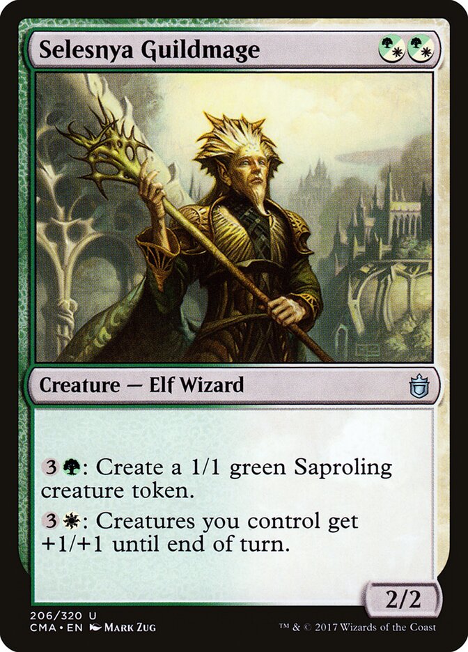 Selesnya Guildmage (206) - Commander Anthology (CMA)