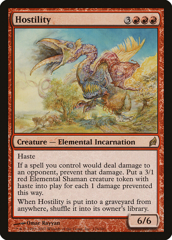 Hostility (176) - Lorwyn (LRW)