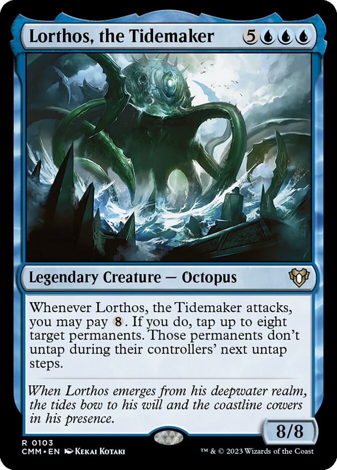 Lorthos, the Tidemaker (103) - Commander Masters (CMM)