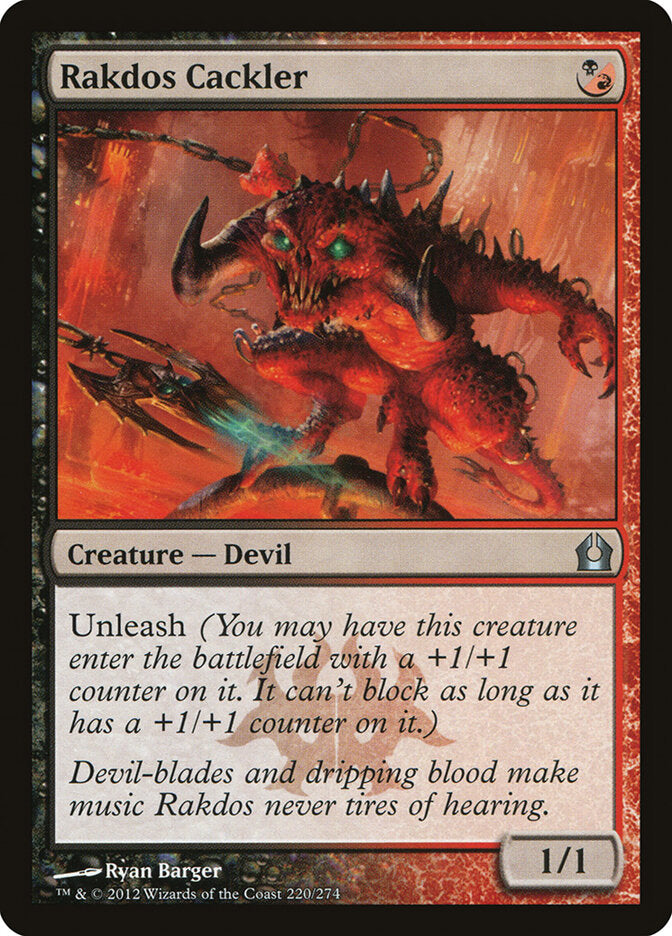 Rakdos Cackler (220) - Return to Ravnica (RTR)