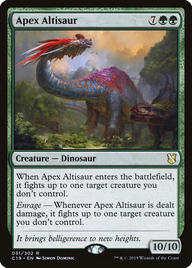 Apex Altisaur (31) - Commander 2019 (C19)