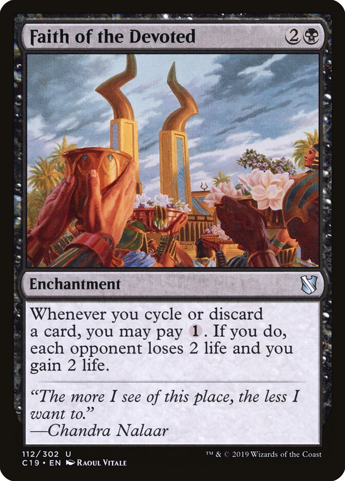 Faith of the Devoted (112) - Commander 2019 (C19)