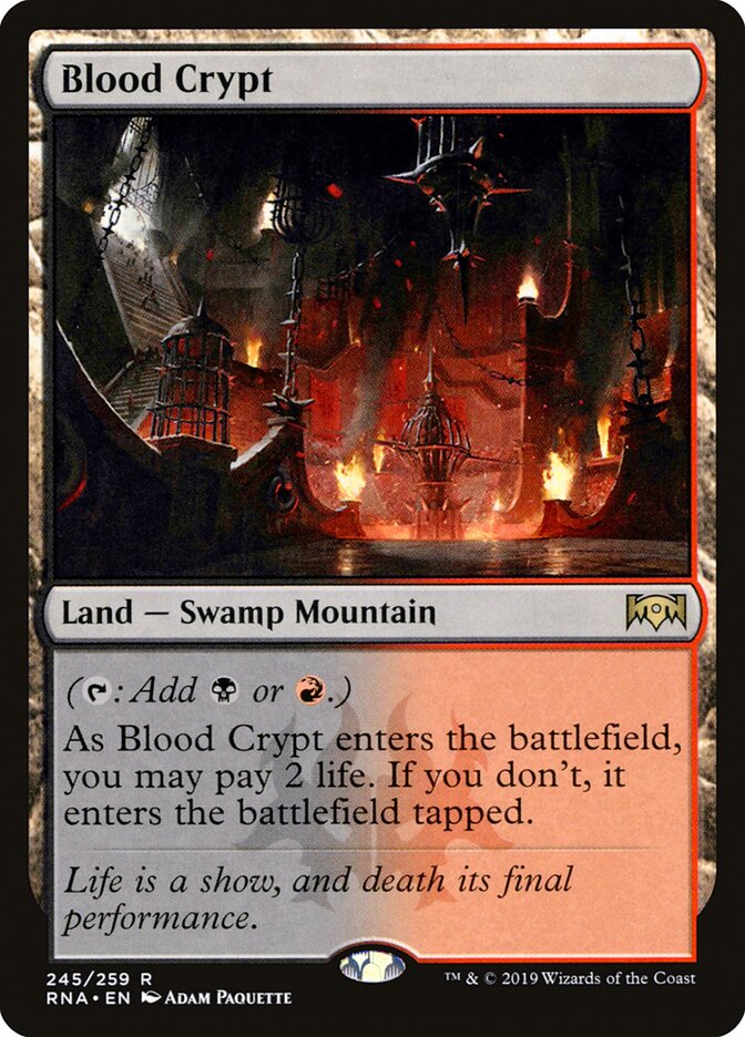 Blood Crypt (245) - Ravnica Allegiance (RNA)