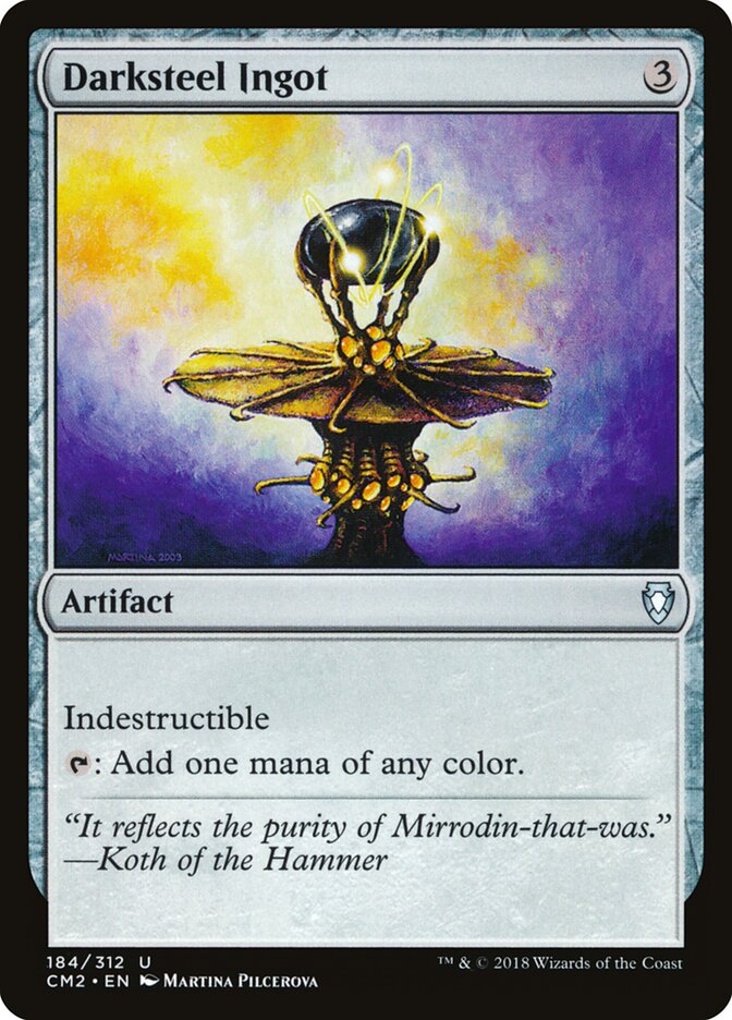 Darksteel Ingot (184) - Commander Anthology Volume II (CM2)
