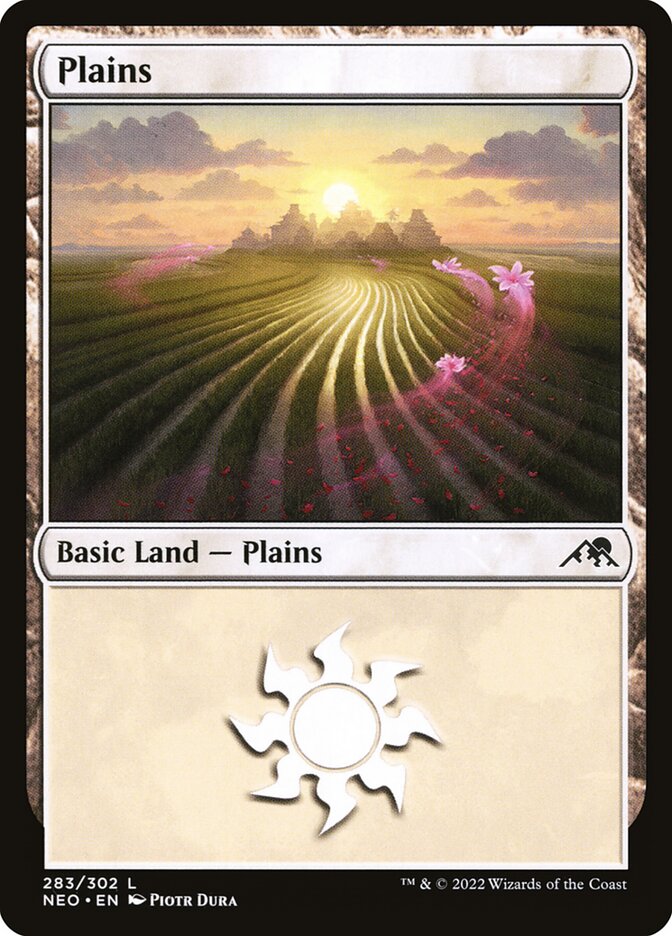 Plains (283) - Kamigawa: Neon Dynasty (NEO)