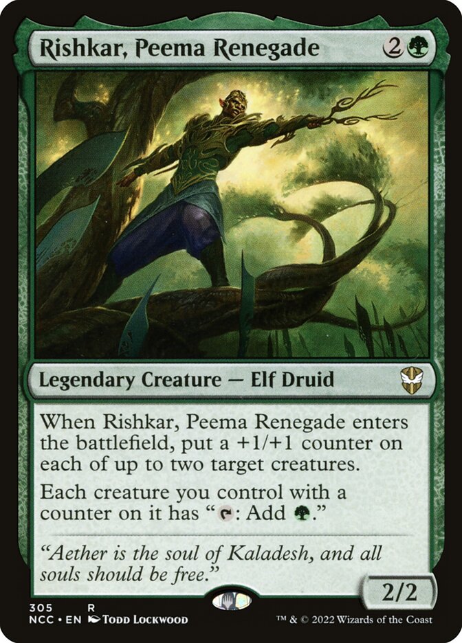 Rishkar, Peema Renegade (305) - New Capenna Commander (NCC)