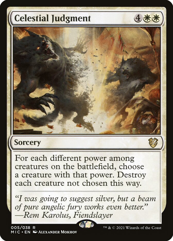 Celestial Judgment (5) - Midnight Hunt Commander (MIC)
