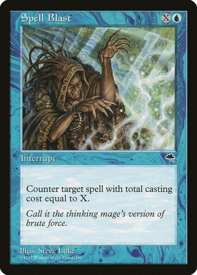 Spell Blast (89) - Tempest (TMP)