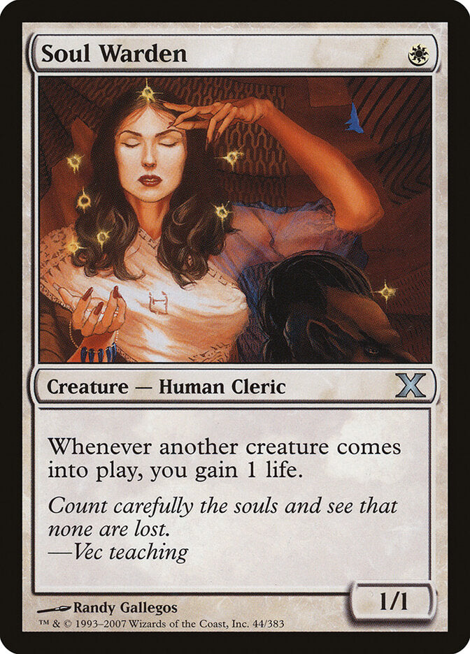Soul Warden (44) - Tenth Edition (10E)