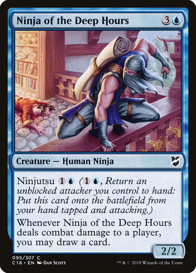 Ninja of the Deep Hours (95) - Commander 2018 (C18)
