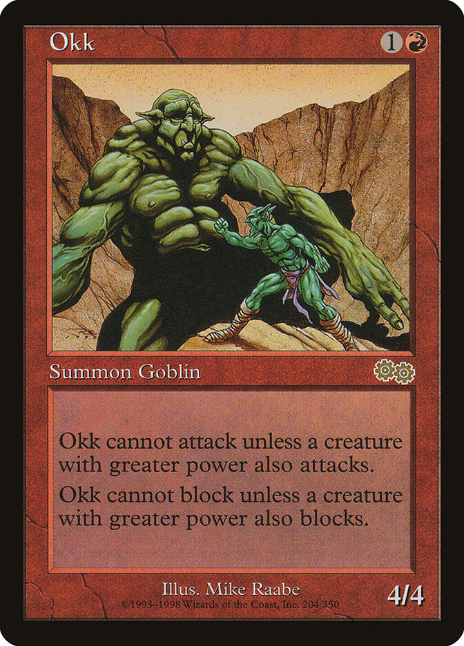 Okk (204) - Urza's Saga (USG)