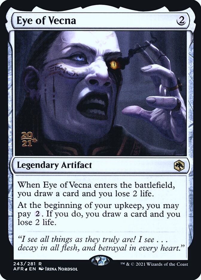 Eye of Vecna (243s) - Adventures in the Forgotten Realms Promos (PAFR)
