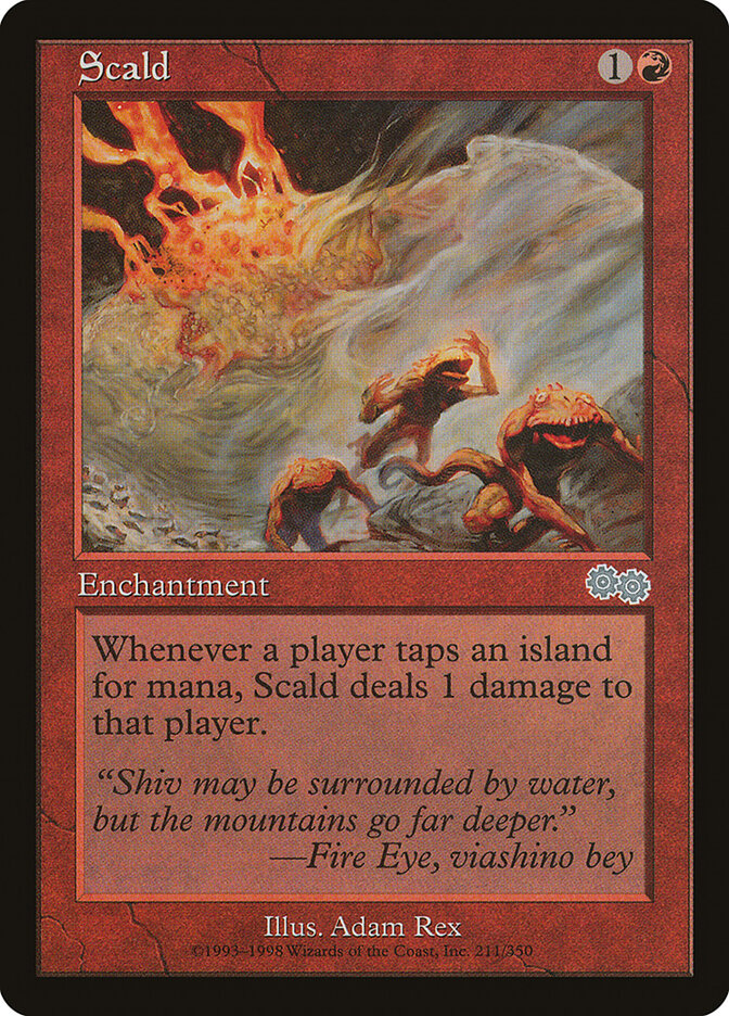 Scald (211) - Urza's Saga (USG)