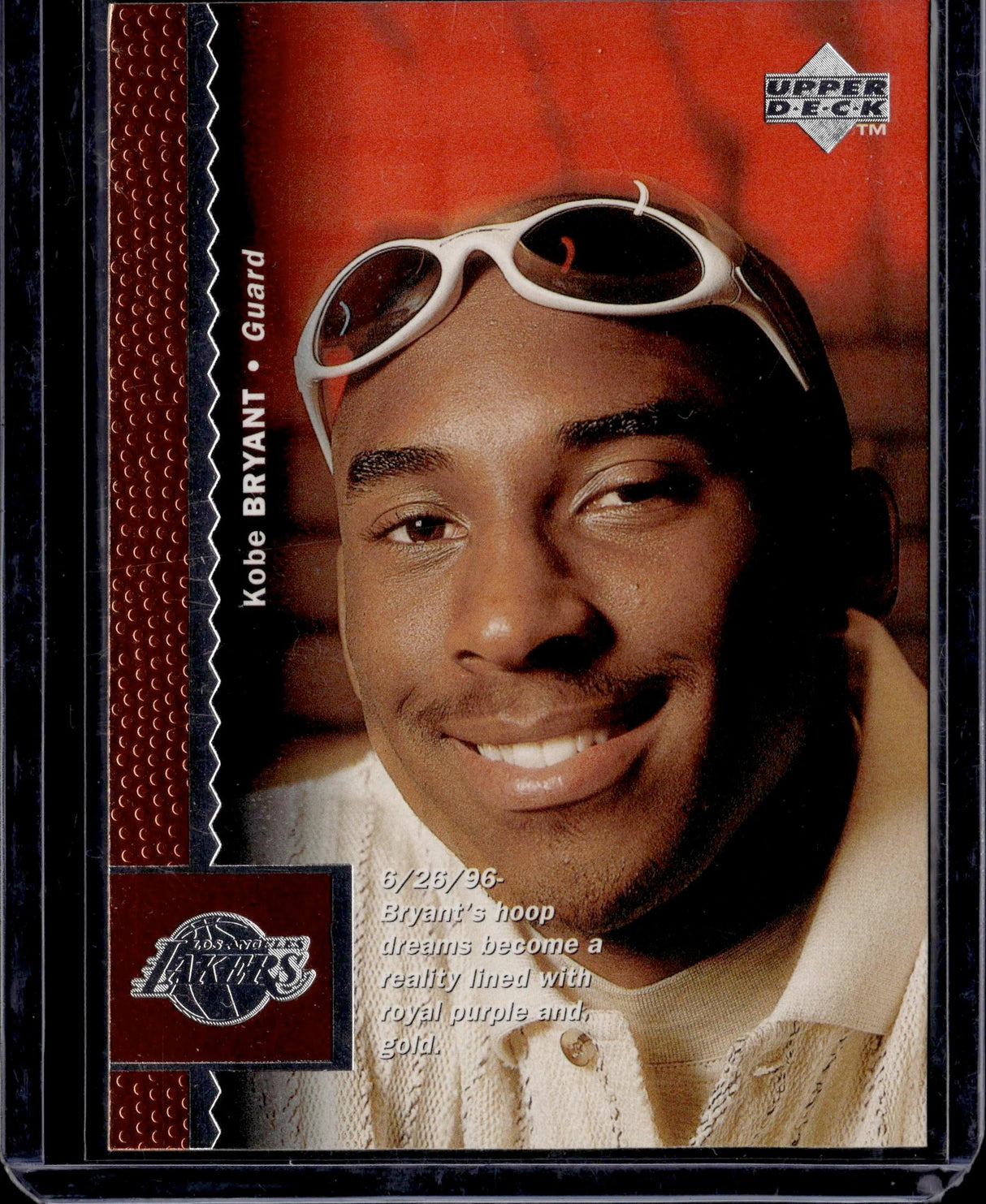 1996-97 Upper Deck #58 Kobe Bryant