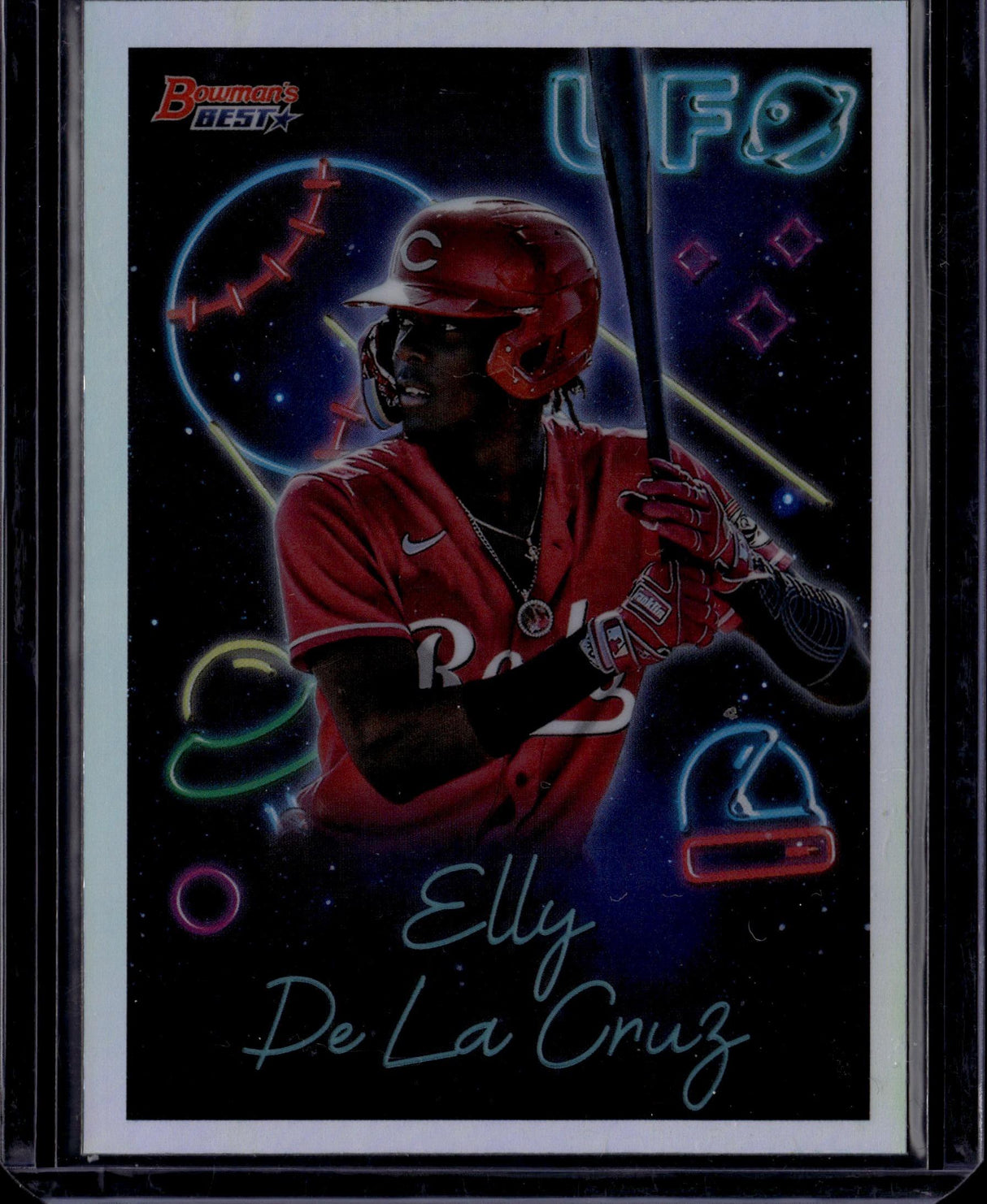 2022 Bowman's Best #UFO-5 Elly De La Cruz UFO