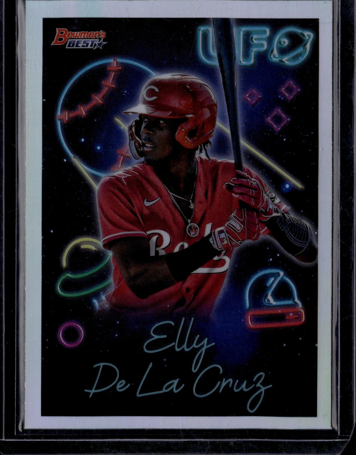 2022 Bowman's Best #UFO-5 Elly De La Cruz UFO