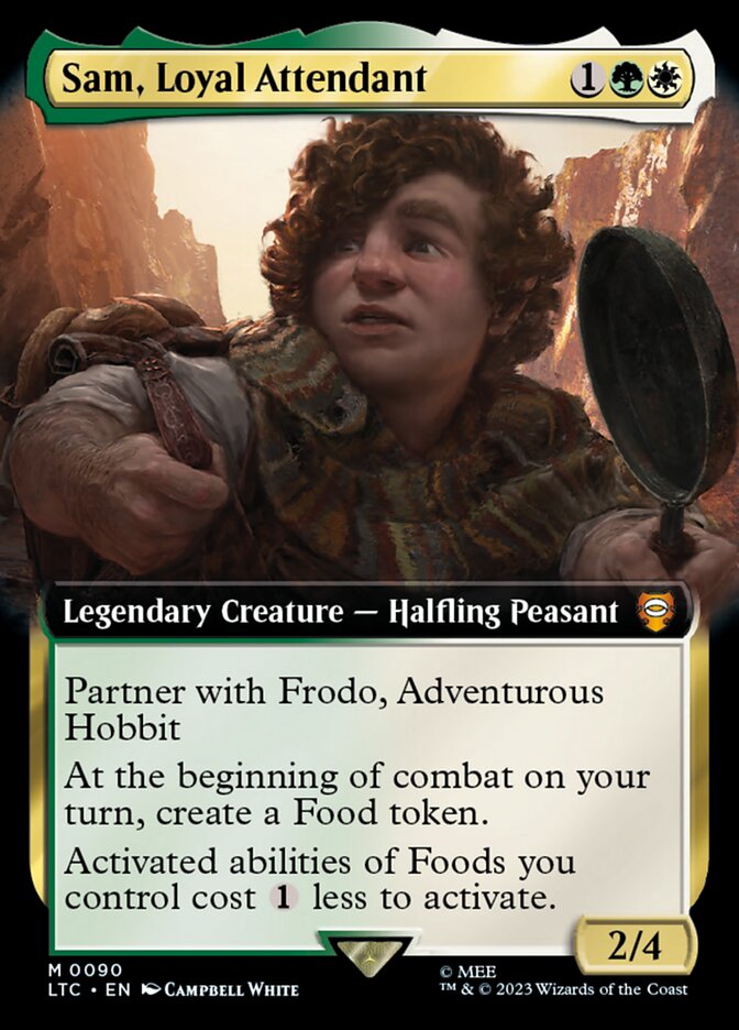 Sam, Loyal Attendant (90) - Tales of Middle-earth Commander (LTC)