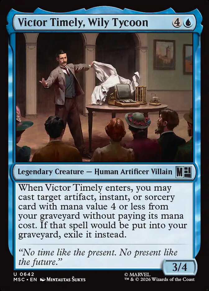 Victor Timely, Wily Tycoon (642) - Marvel Super Heroes Commander (MSC)