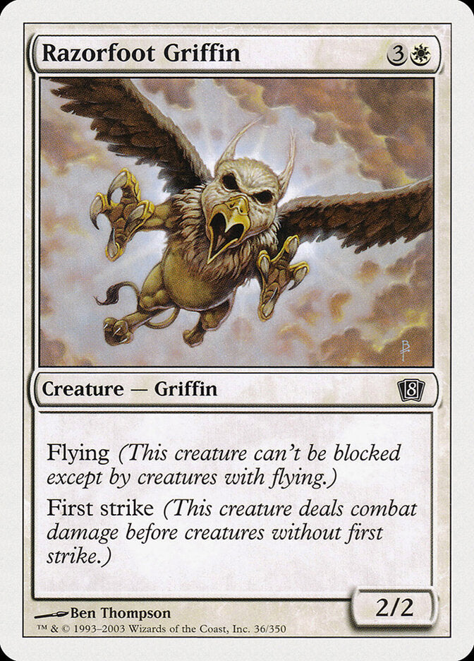 Razorfoot Griffin (36) - Eighth Edition (8ED)