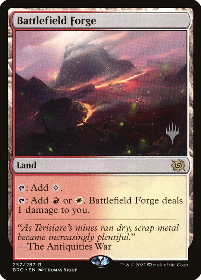 Battlefield Forge (257p) - The Brothers' War Promos (PBRO)