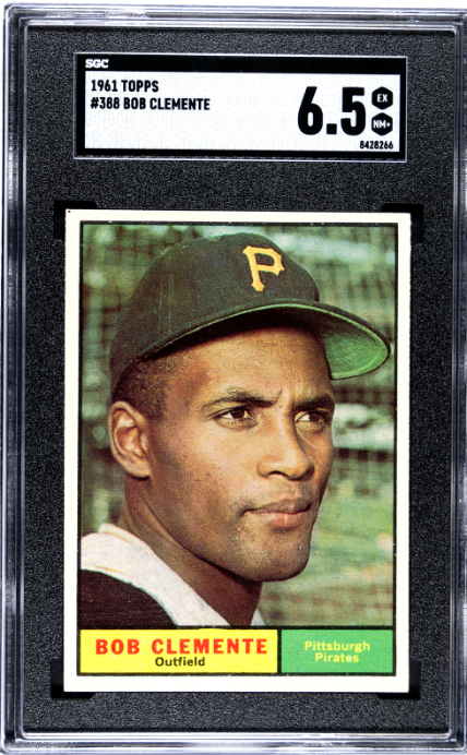 1961 Topps #388 Bob Clemente SGC 6.5