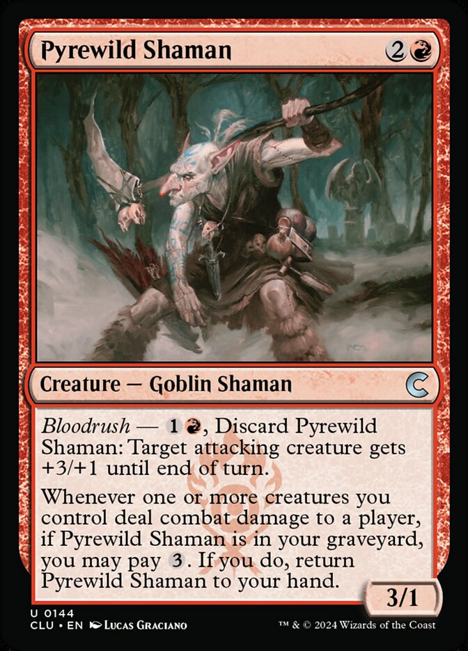 Pyrewild Shaman (144) - Ravnica: Clue Edition (CLU)